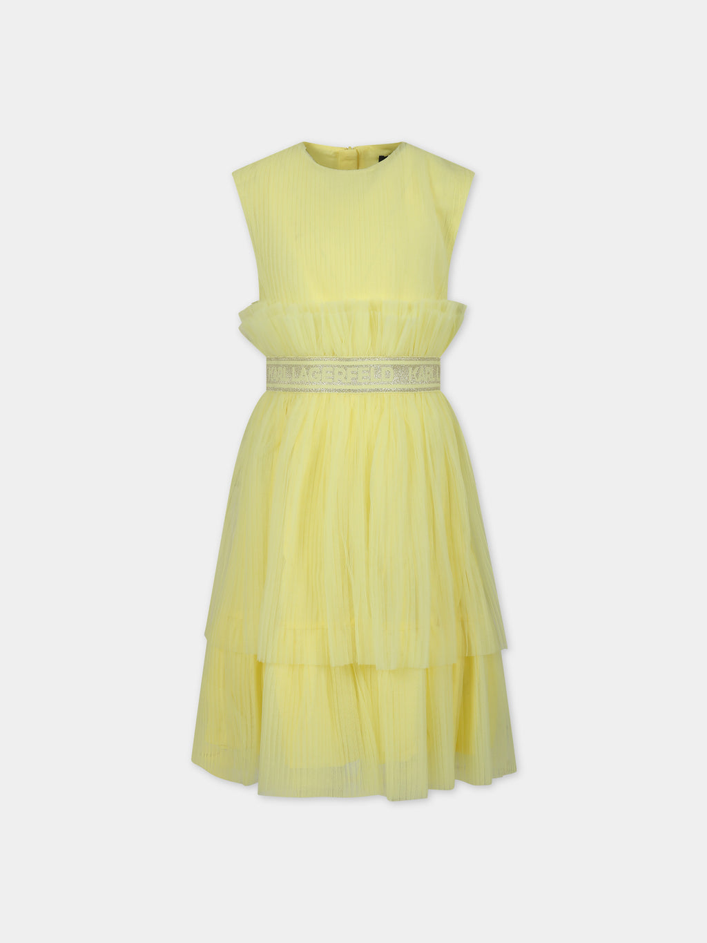 Robe jaune élégante pour fille